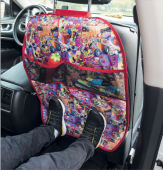 АвтоБра Защита сиденья с карманами Цветная