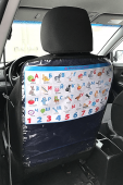 ProtectionBaby Защитная накидка на автомобильное сиденье из ПВХ "Азбука" 